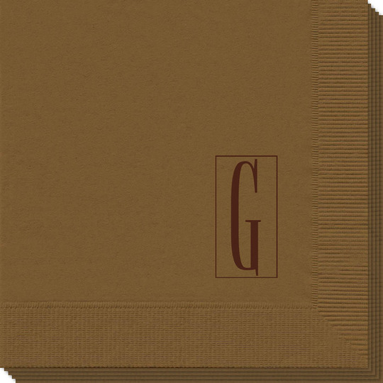 Contempo Monogram Napkins